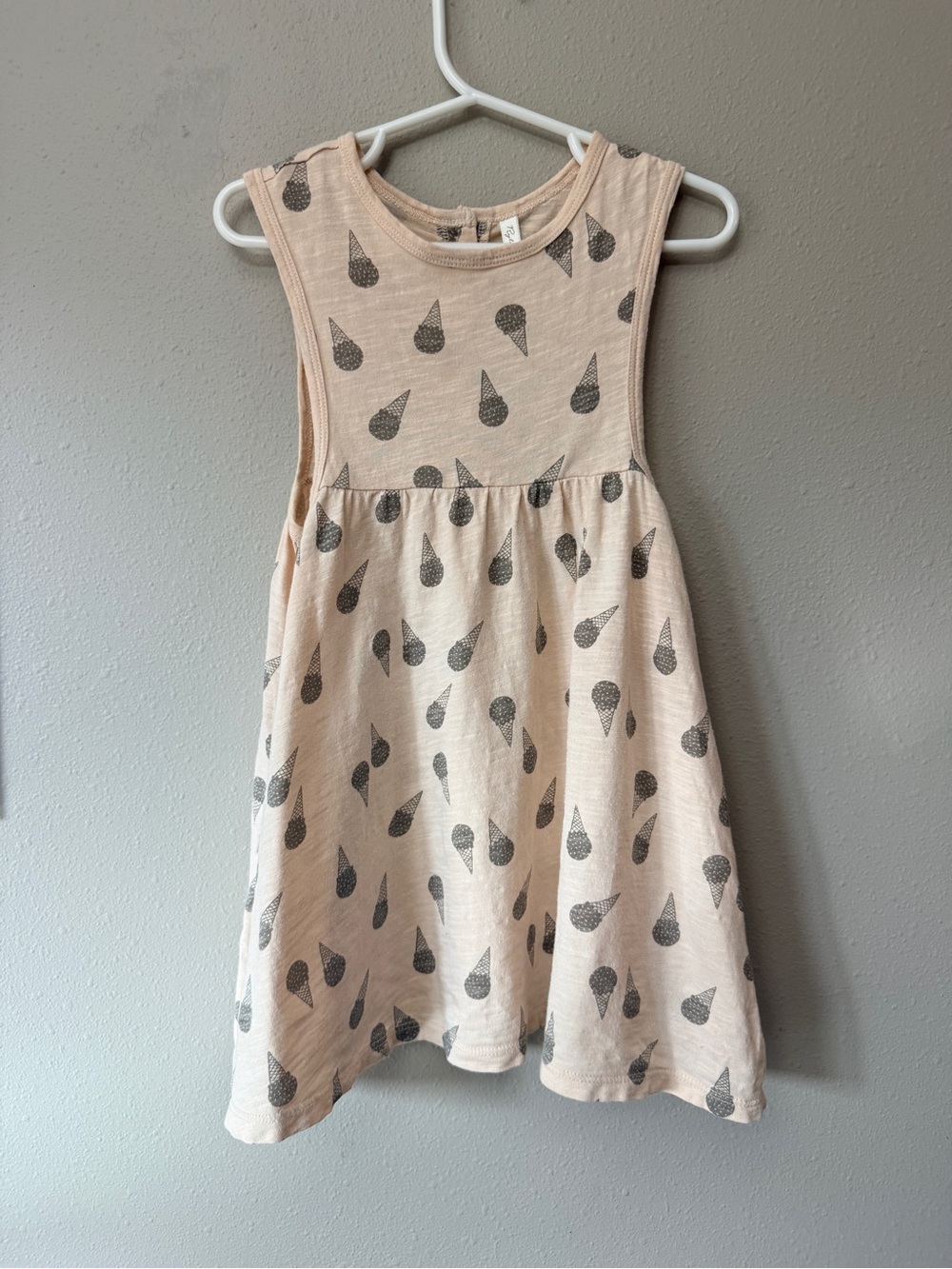 Rylee + Cru Layla dress & bloomers - ice cream cone print